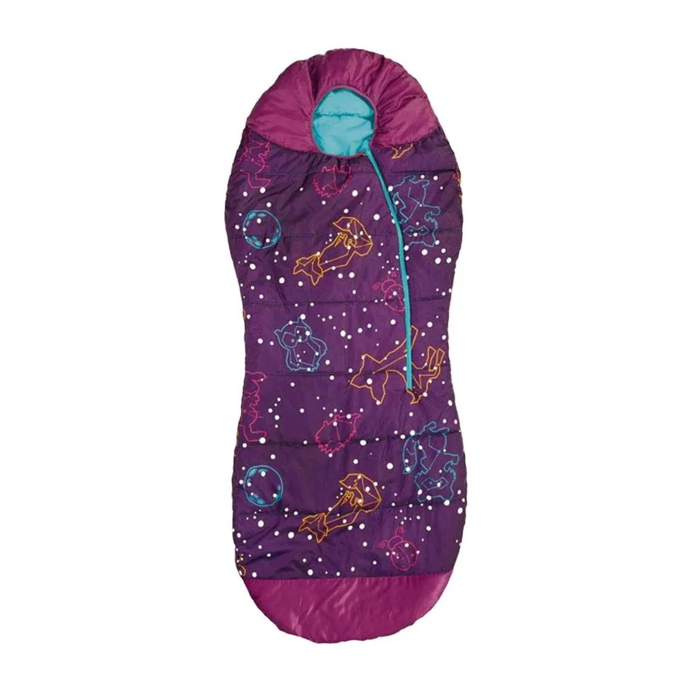 Kids & Youth Glow-in-the-Dark Sleeping Bag Mummy by AceCamp