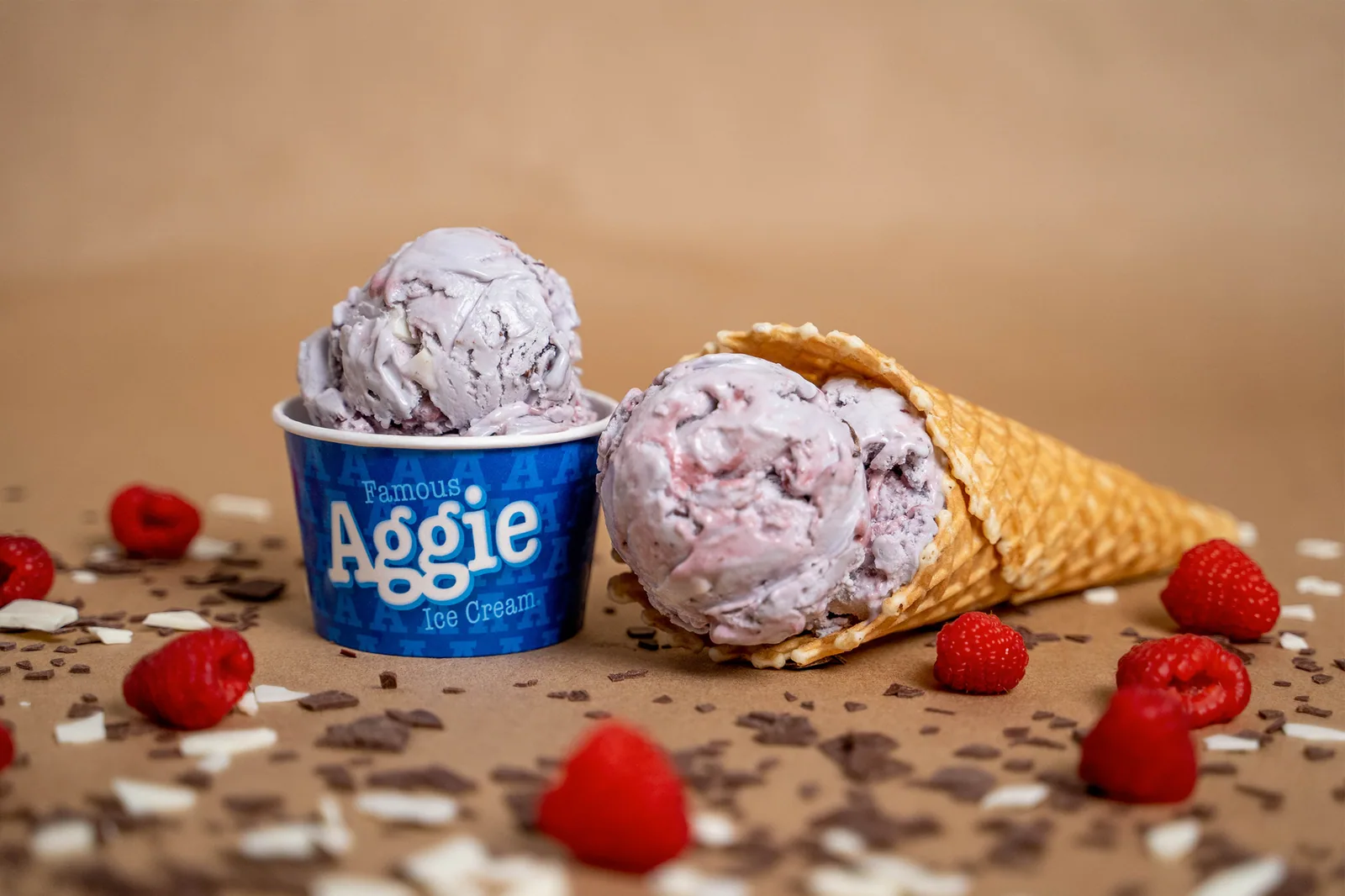 Aggie Ice Cream product photograph