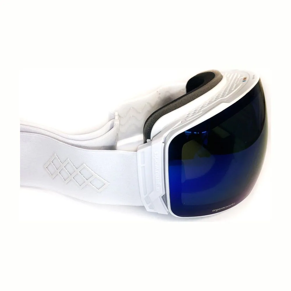 Tuscarora Goggle, White Frame by ArgentaWorks