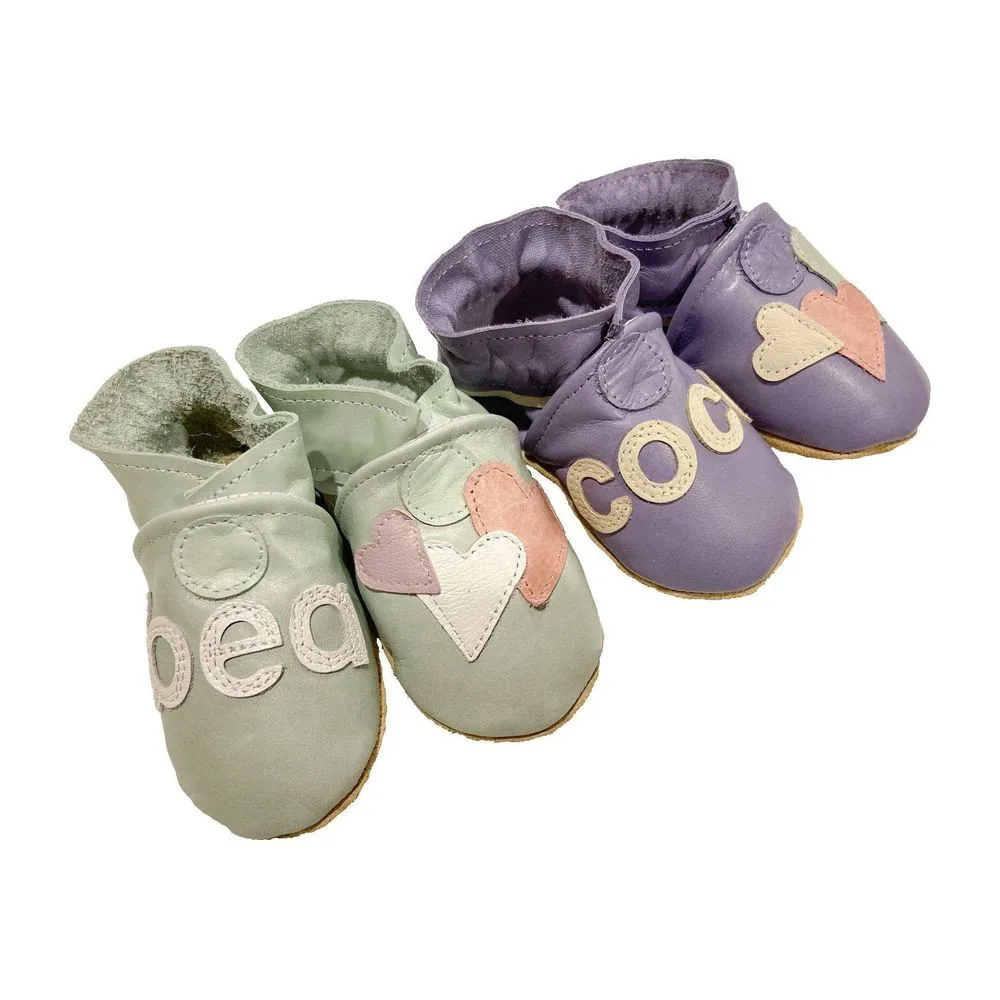 Personalized Name Baby Shoes by Cade&Co