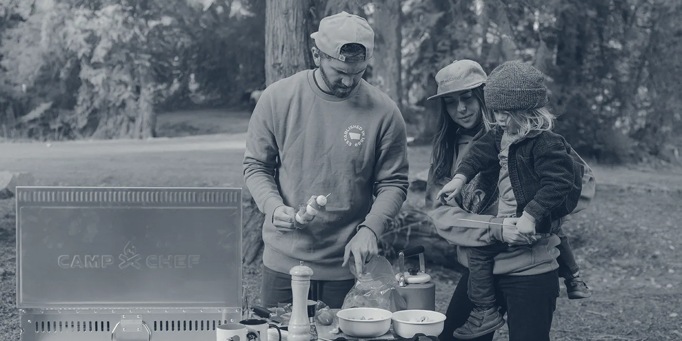 Camp Chef lifestyle photograph