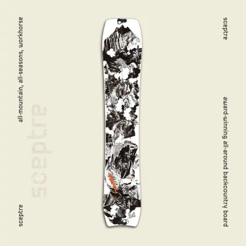 Sceptre Splitboard, 158 by Chimera Snowboards