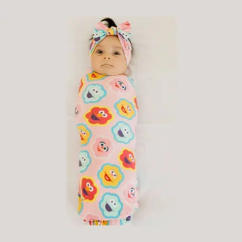 Knit Swaddle Blanket by Copper Pearl
