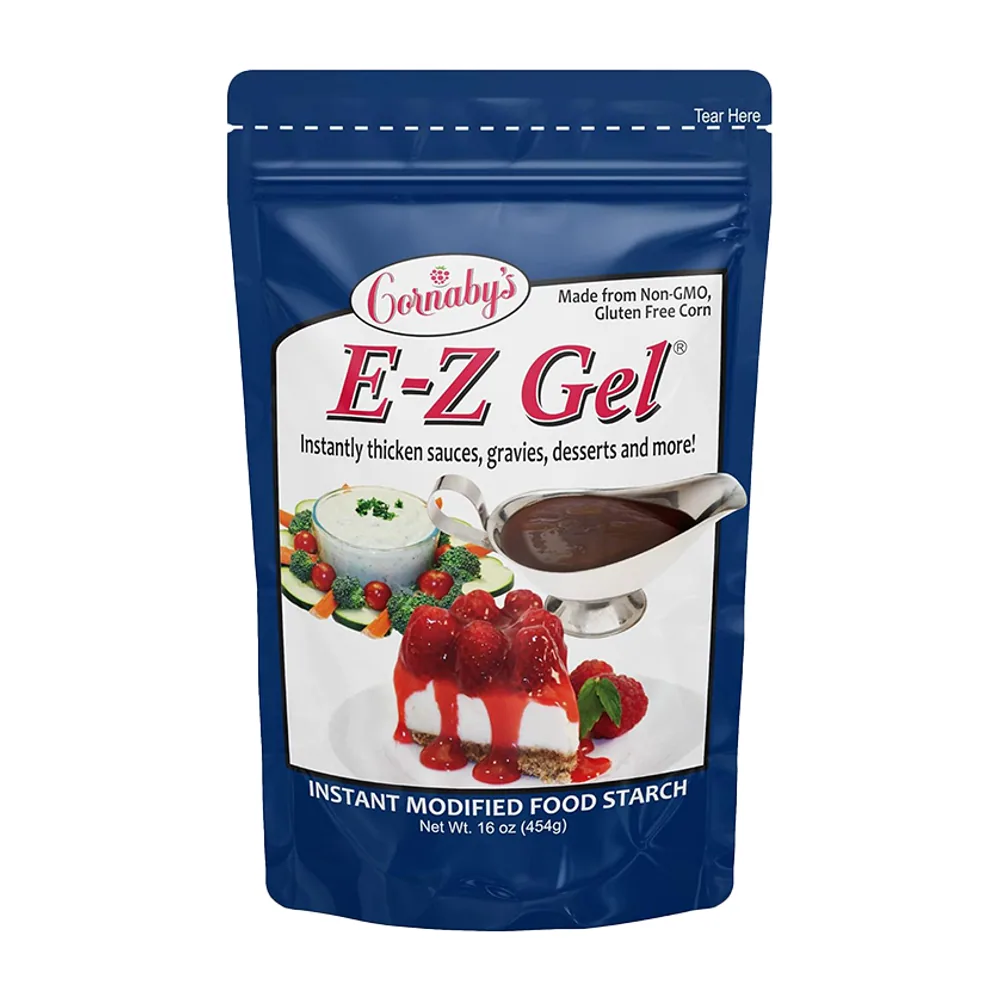 E-Z Gel Instant Corn Starch Thickener by Cornaby's Specialty Foods