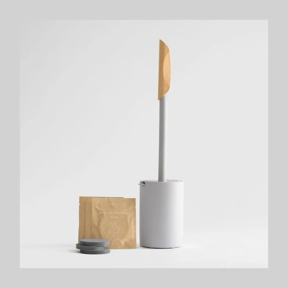 Modern Toilet Brush & Holder by Dorai Home