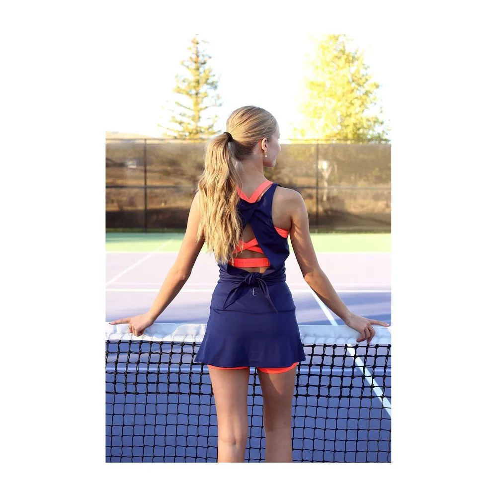 The Signature Tie-Back Dress by Edara Apparel
