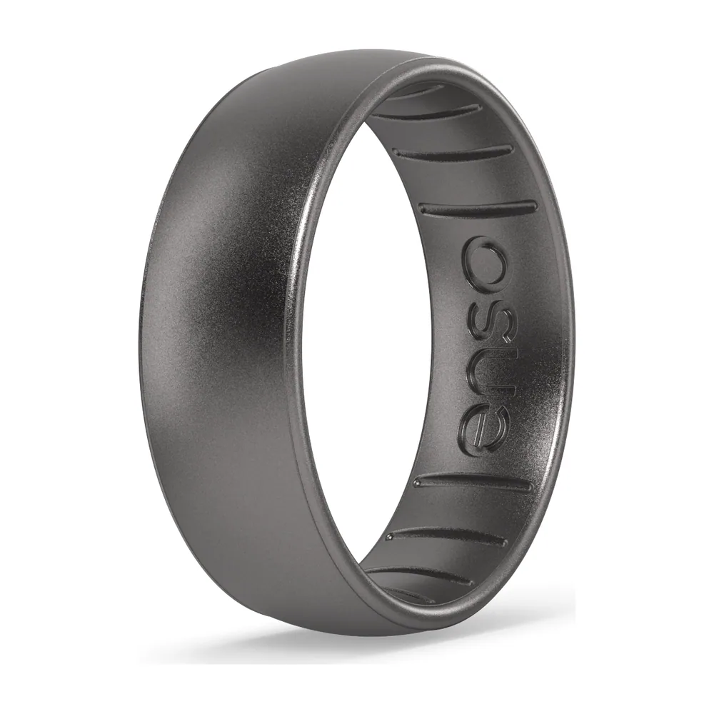 Elements Classic Silicone Ring - Platinum by Enso Rings