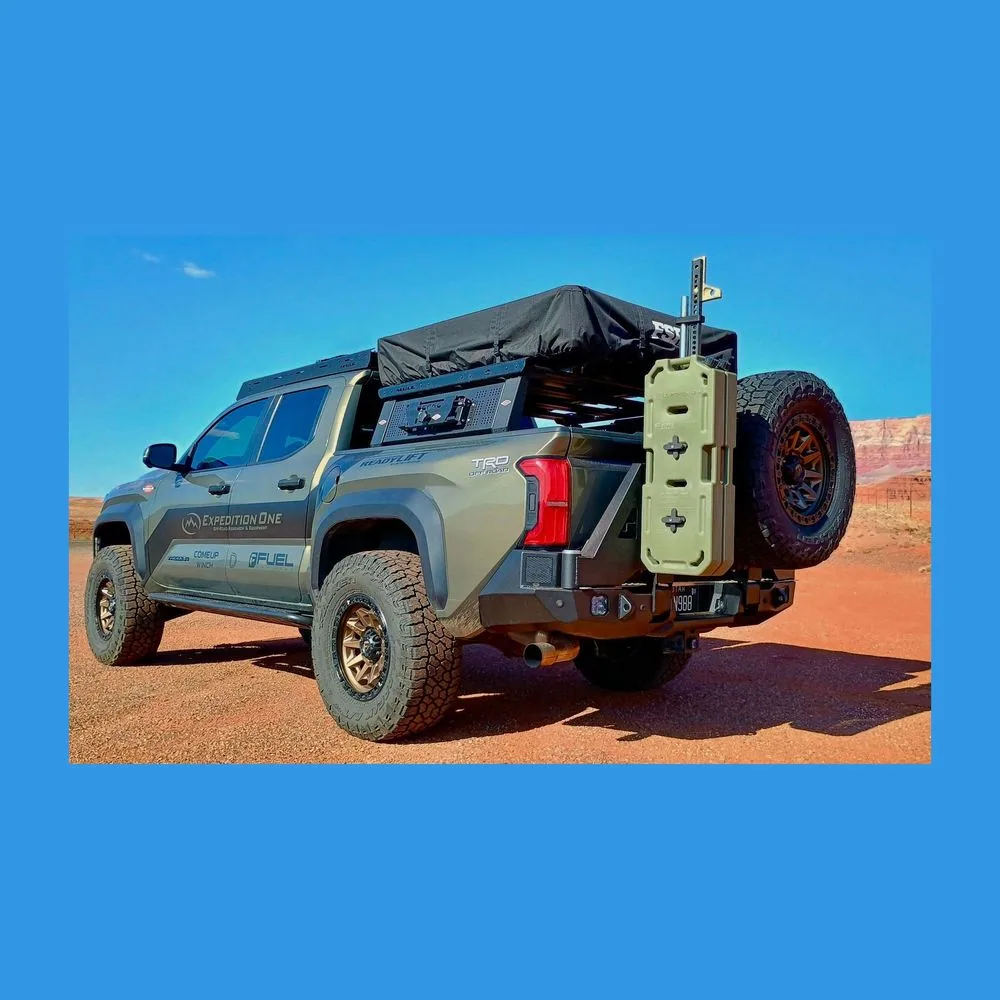 Tacoma 2024+ Rear Bumper with Dual Carrier System by Expedition One