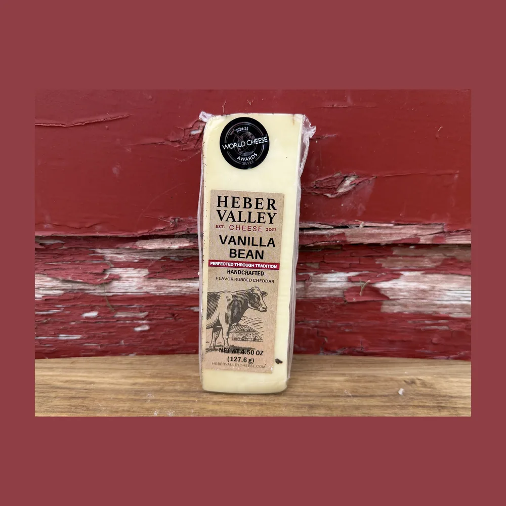 Vanilla Bean Cheddar by Heber Valley Artisan Cheese