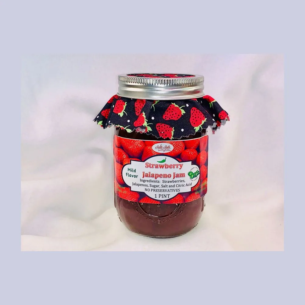 Original Recipe Strawberry-Jalapeno Jam by Idle Isle Candy