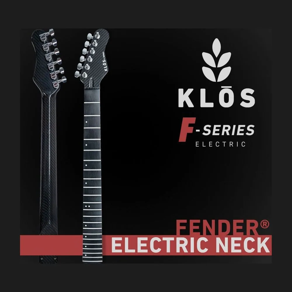 F-Series Electric Neck for Fender Guitars by KLOS Guitars