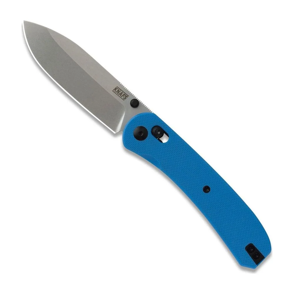 Lander 2 Pocket Knife, Blue G10, Clutch Lock by Knafs
