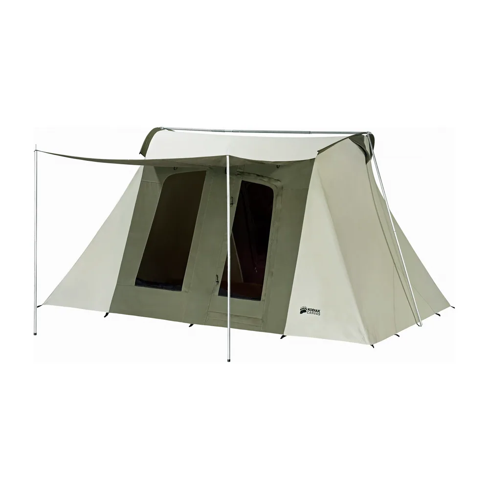10 x 14 ft. Flex-Bow Deluxe Canvas Camping Tent by Kodiak Canvas
