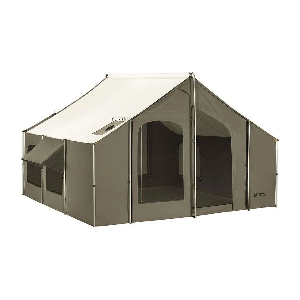 12x12 Cabin Lodge Tent SR (Stove Ready) by Kodiak Canvas