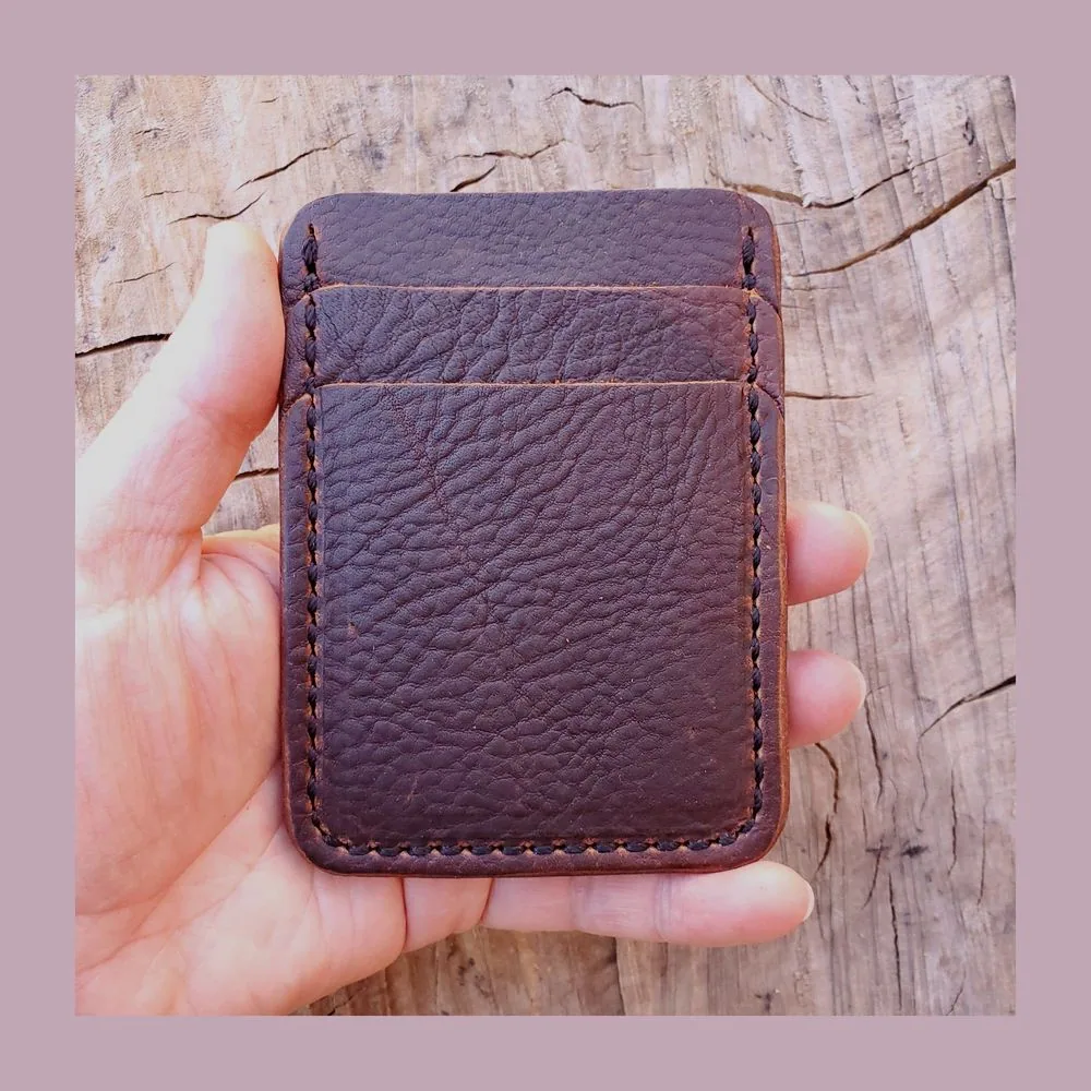 Lazyman 3 Pocket Wallet by Lazy 3 Leather Co
