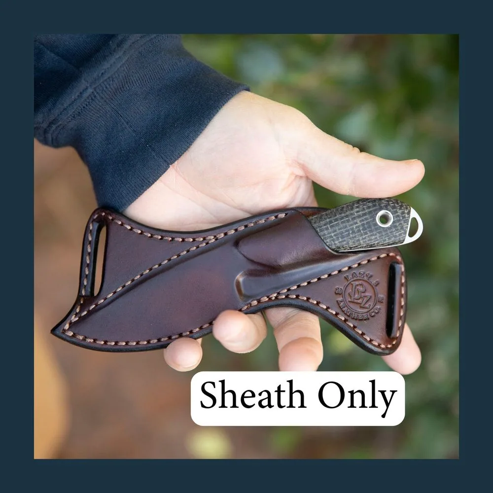 M1 Caper Bishop Scout Carry Sheath by Lazy 3 Leather Co