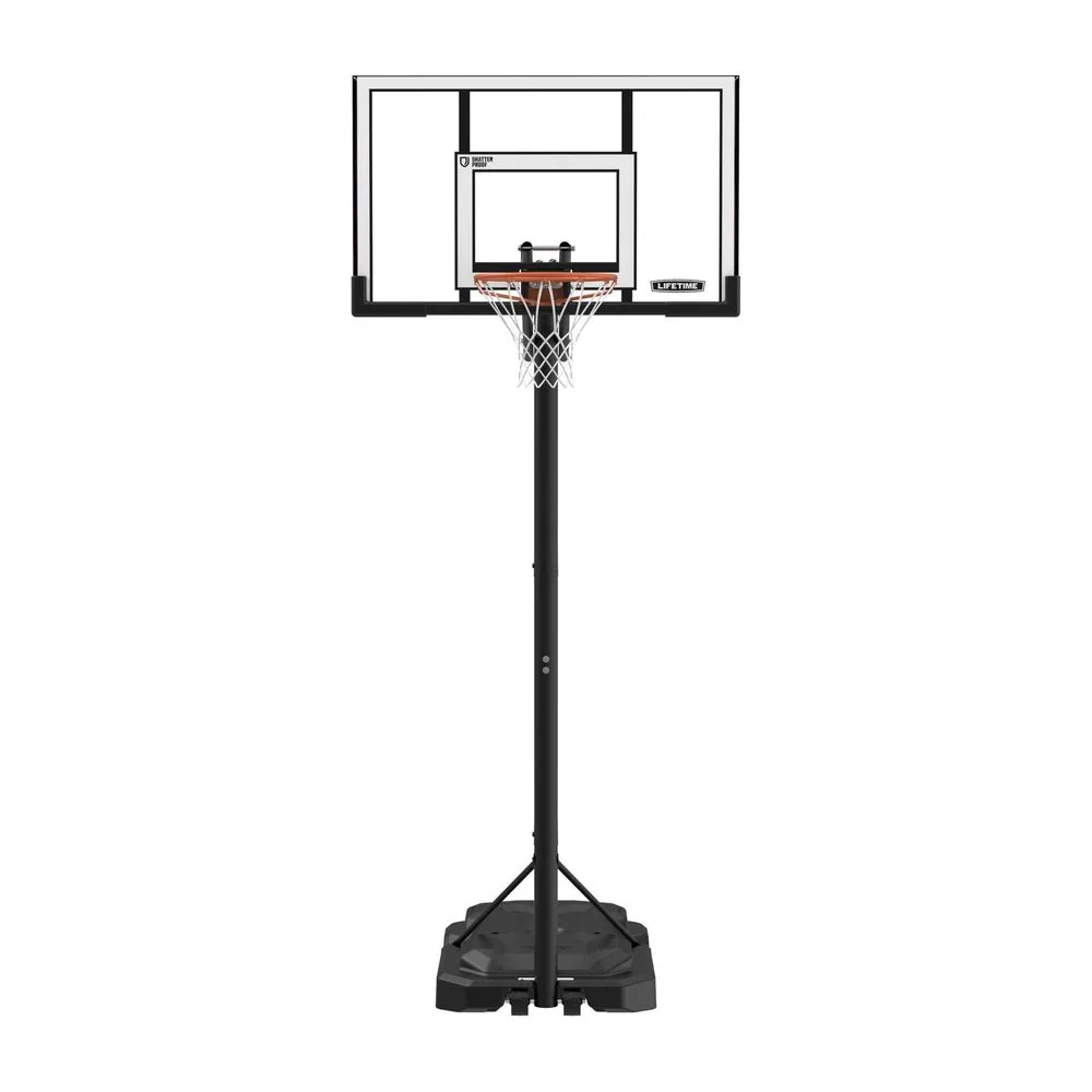 Adjustable Portable Basketball Hoop (54-Inch Polycarbonate) by Lifetime Products