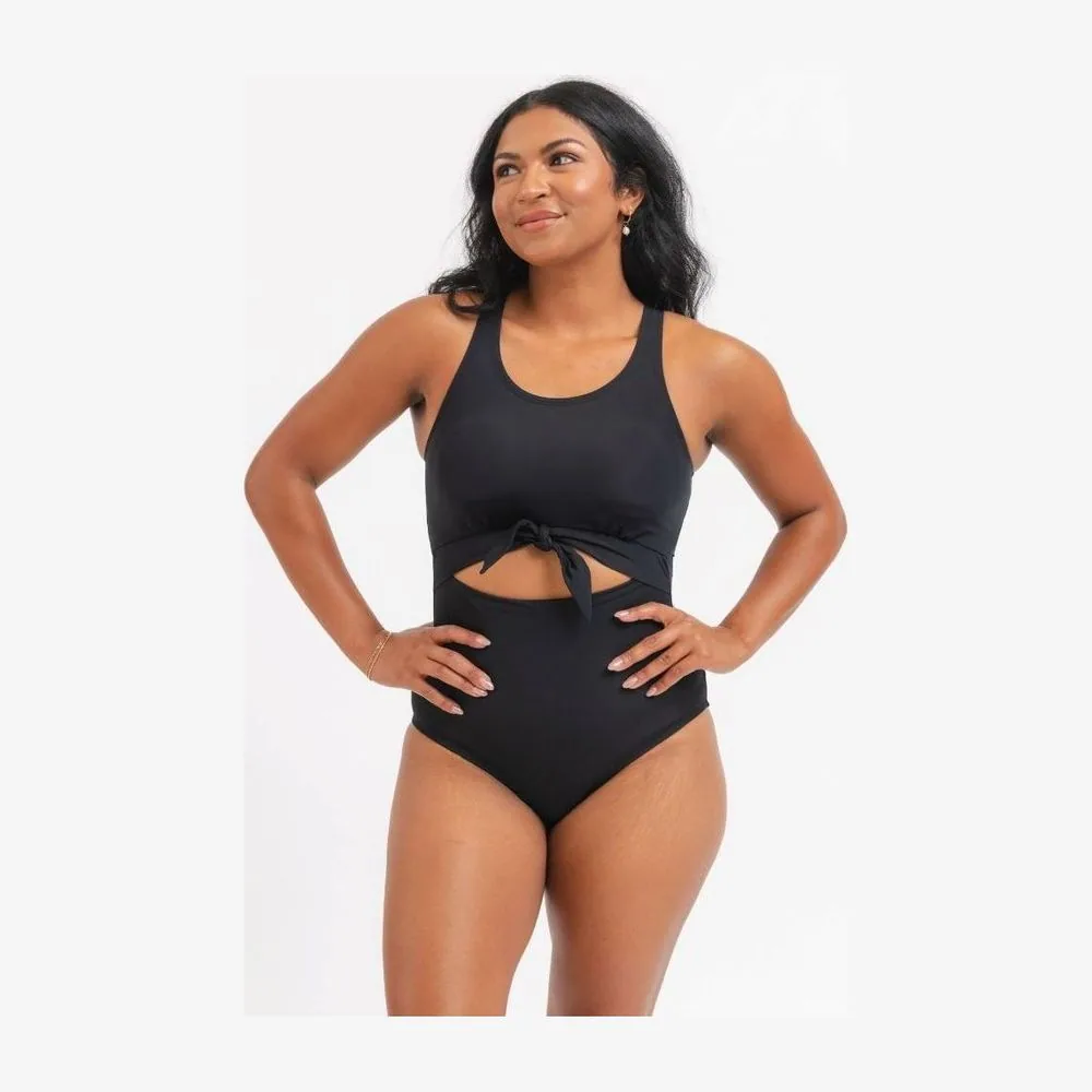 Black Knotted One-Piece by Lime Ricki