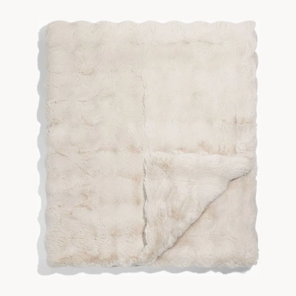 Weighted Blanket, Antique Ivory by Lola Blankets