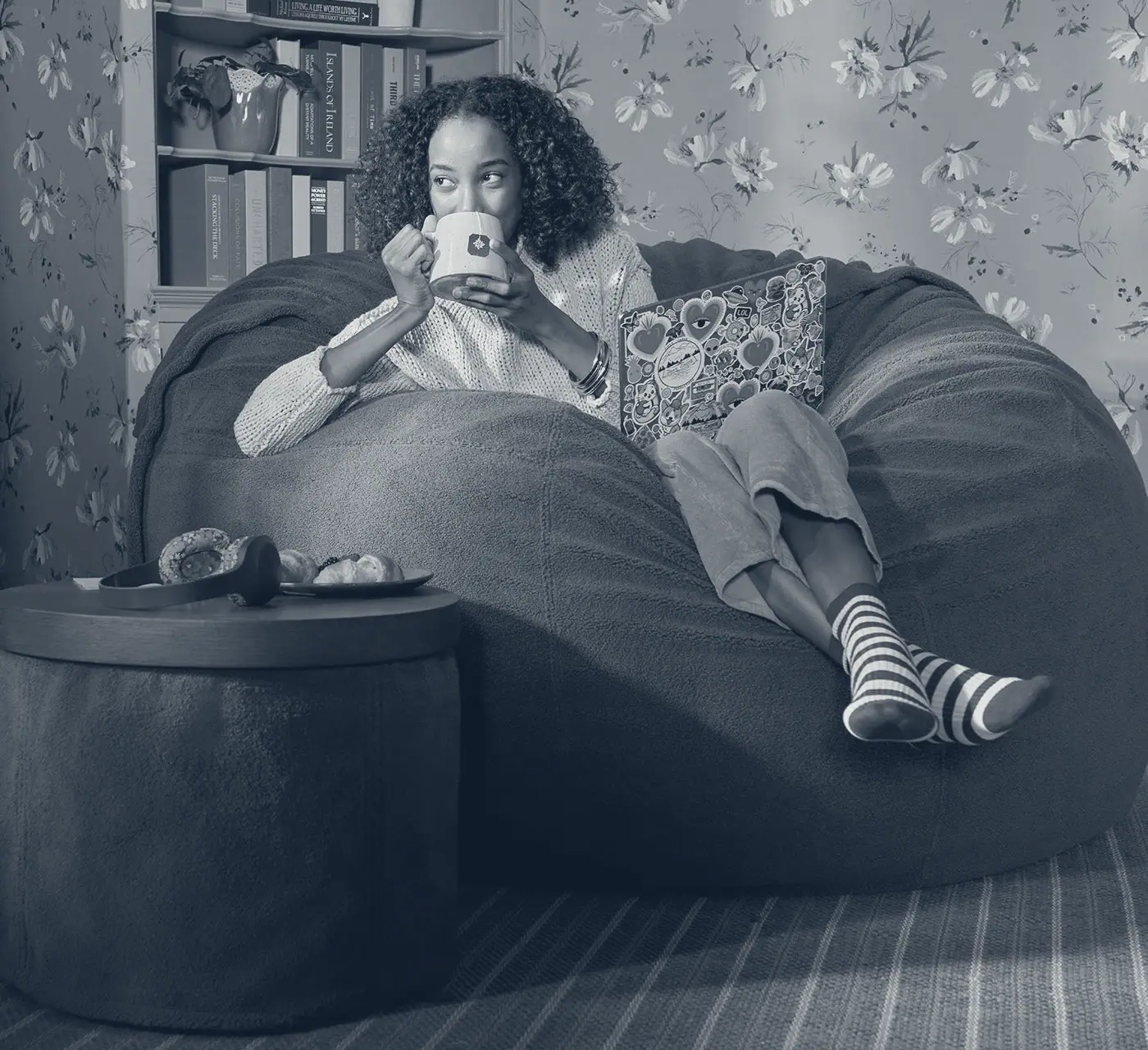 Lovesac lifestyle photograph