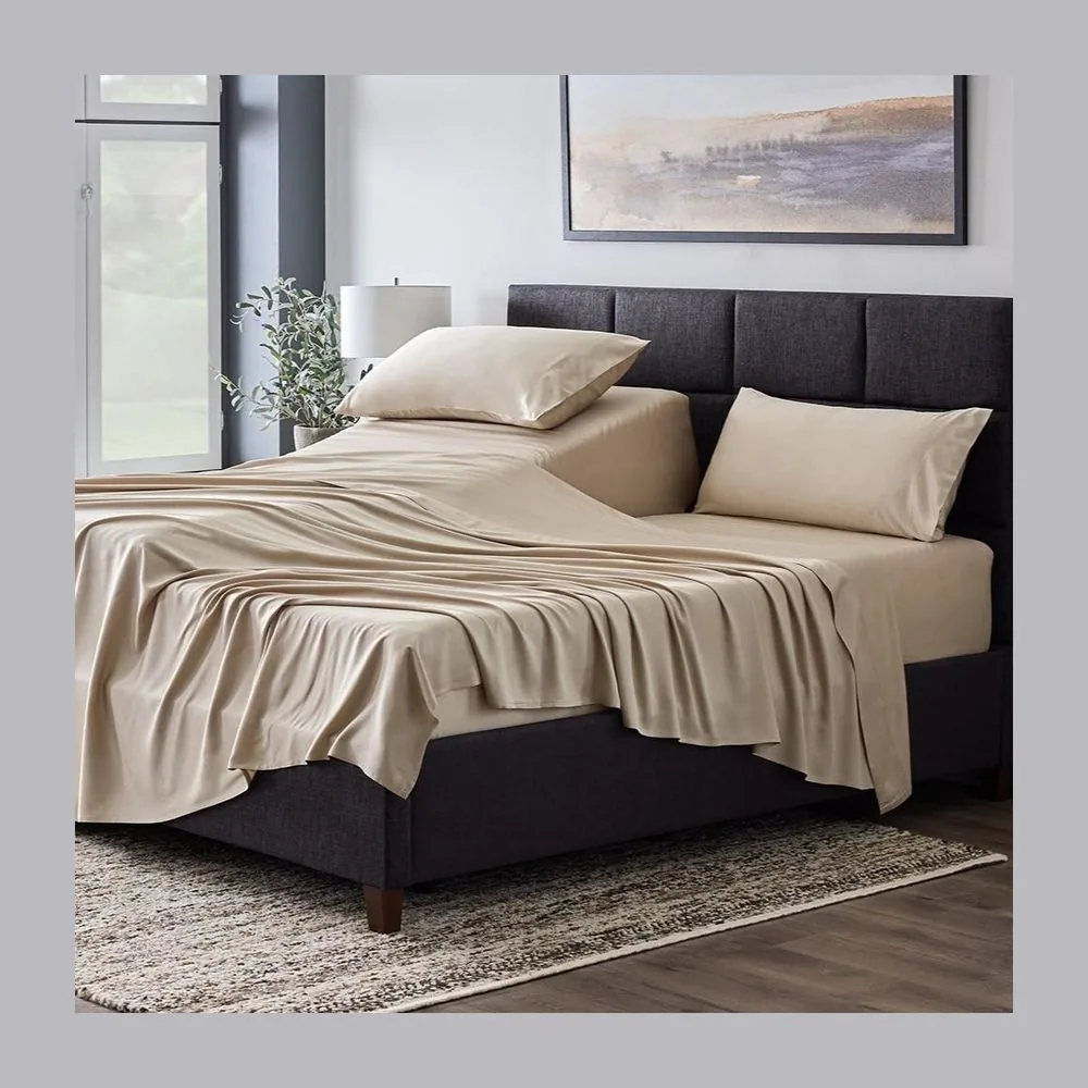 Smooth Bamboo Rayon Sheet Set by Malouf