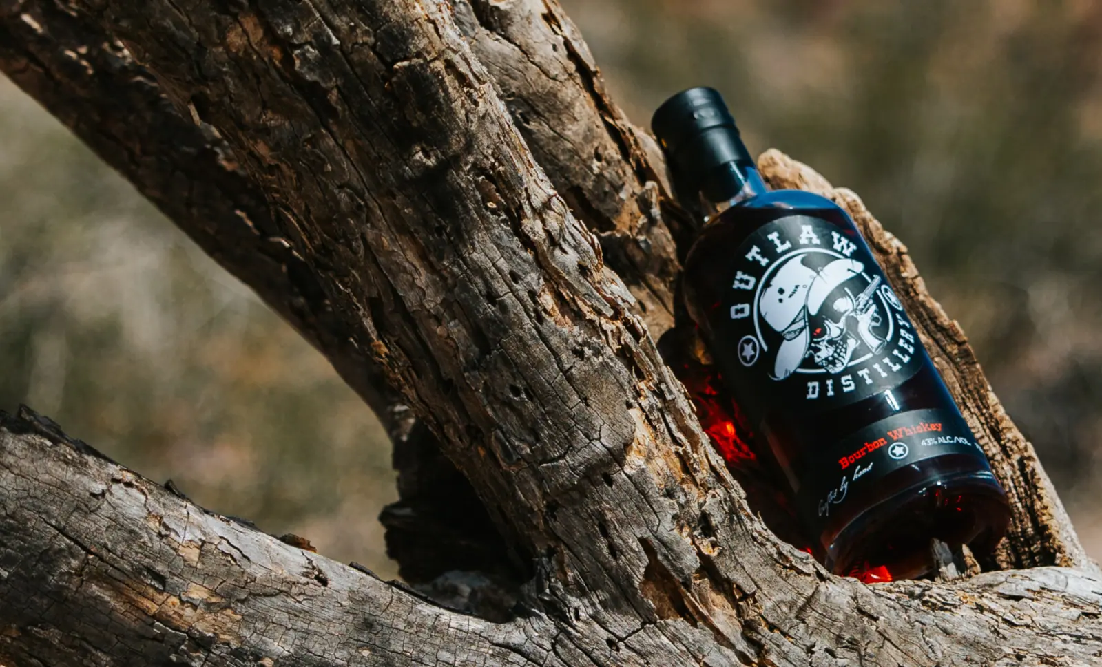 Outlaw Distillery product photograph