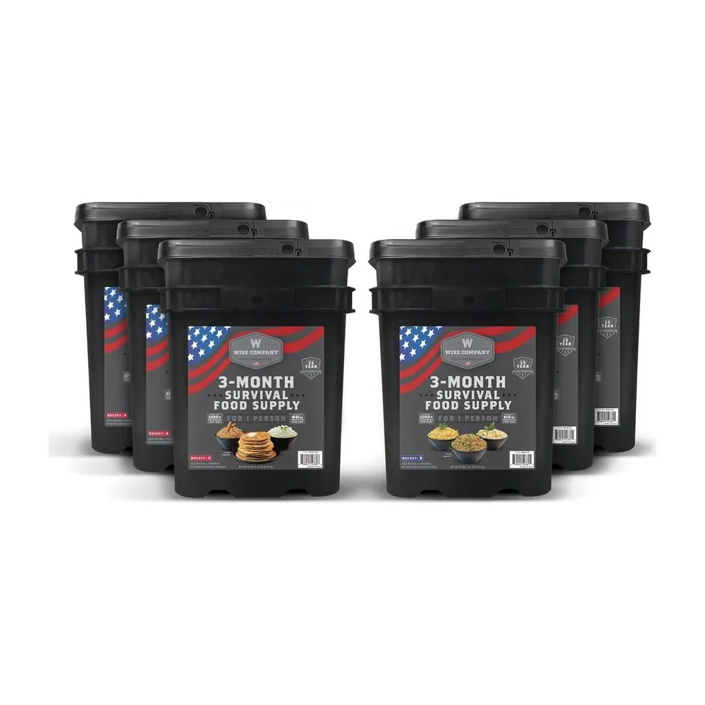 Wise 3-Month Survival Food Supply by ReadyWise