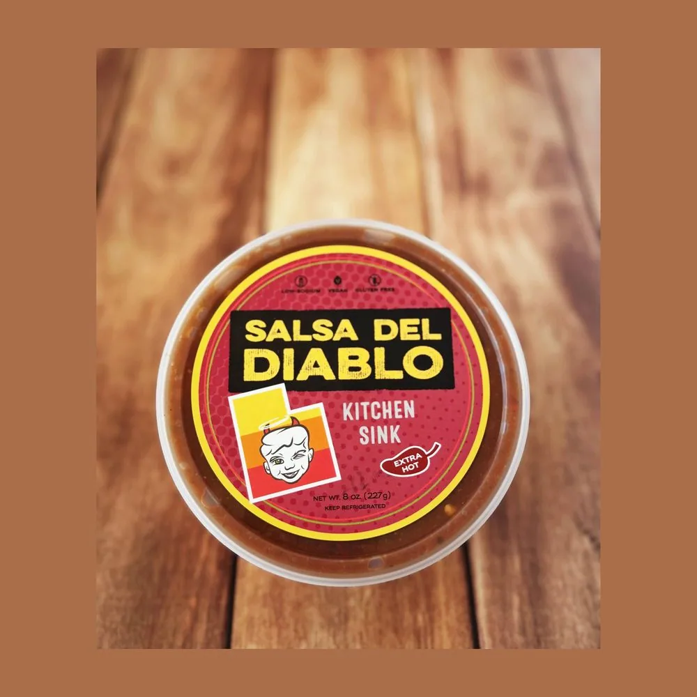 Kitchen Sink Extra Hot Fresh Salsa by Salsa Del Diablo