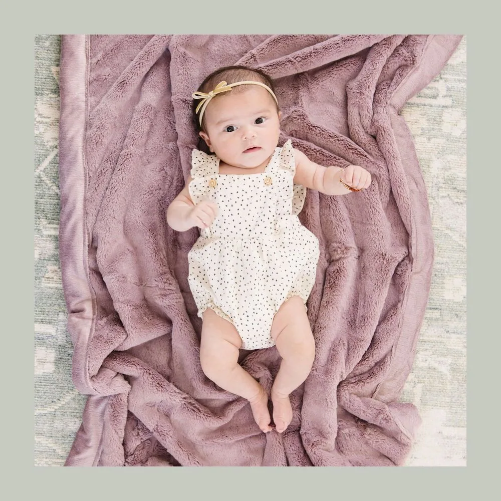 Lush Receiving Blanket by Saranoni