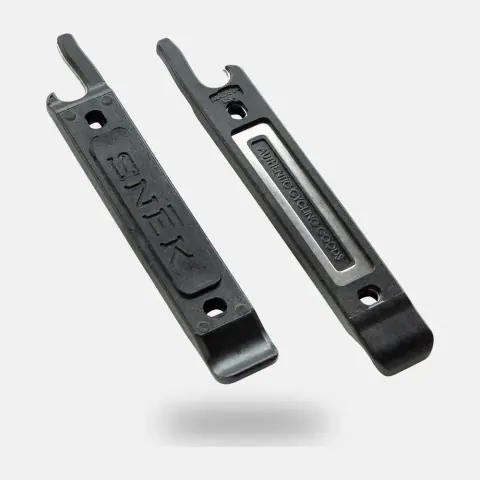Lifeboat Tire Lever with Valve Core Remover by Snēk Cycling