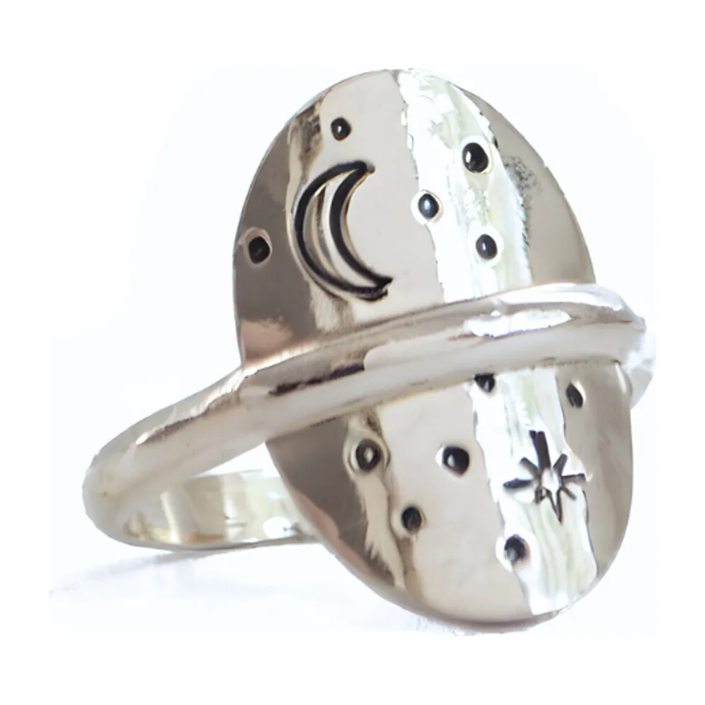 Big Sky Ring in Sterling Silver by The Land of Salt