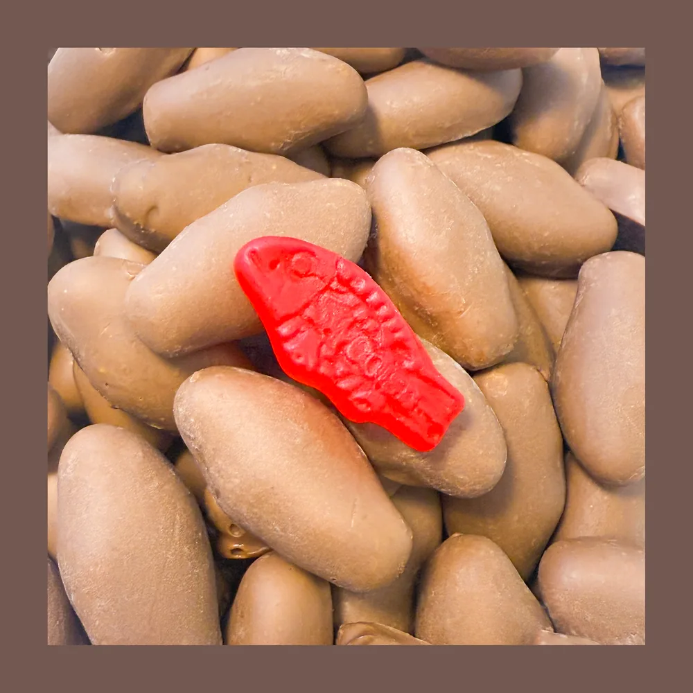 Swedish Fish, Milk Chocolate Covered (12 oz) by The Nut Garden