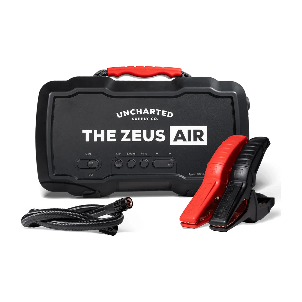 The Zeus Air Jump Starter/Inflator by Uncharted Supply Co.